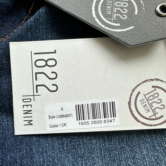 1822 Demin Shorts size 4 - Picture 4 of 8